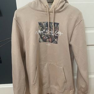 New York City Tan Hoodie Divided